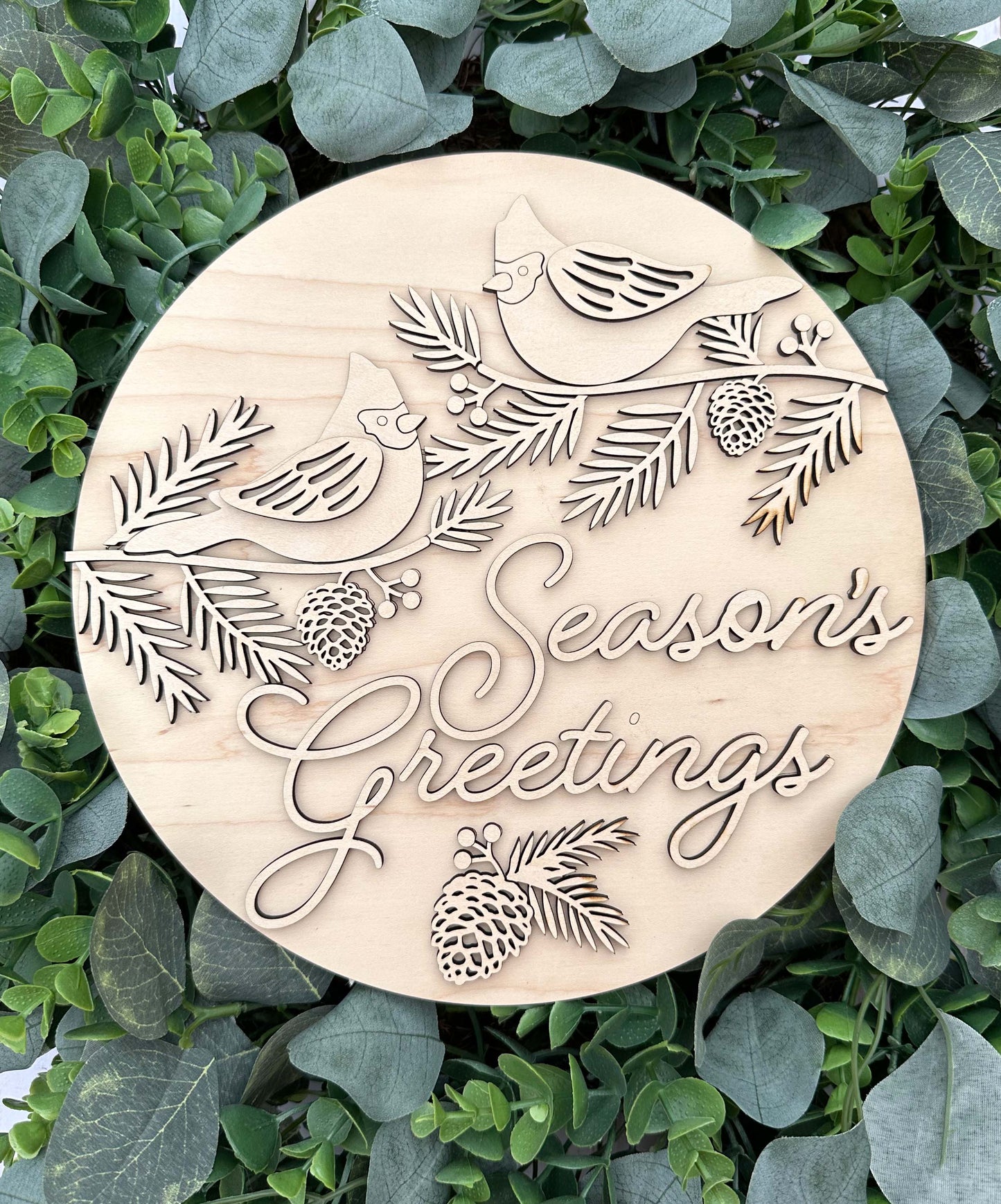 Seasons Greeting Cardinal