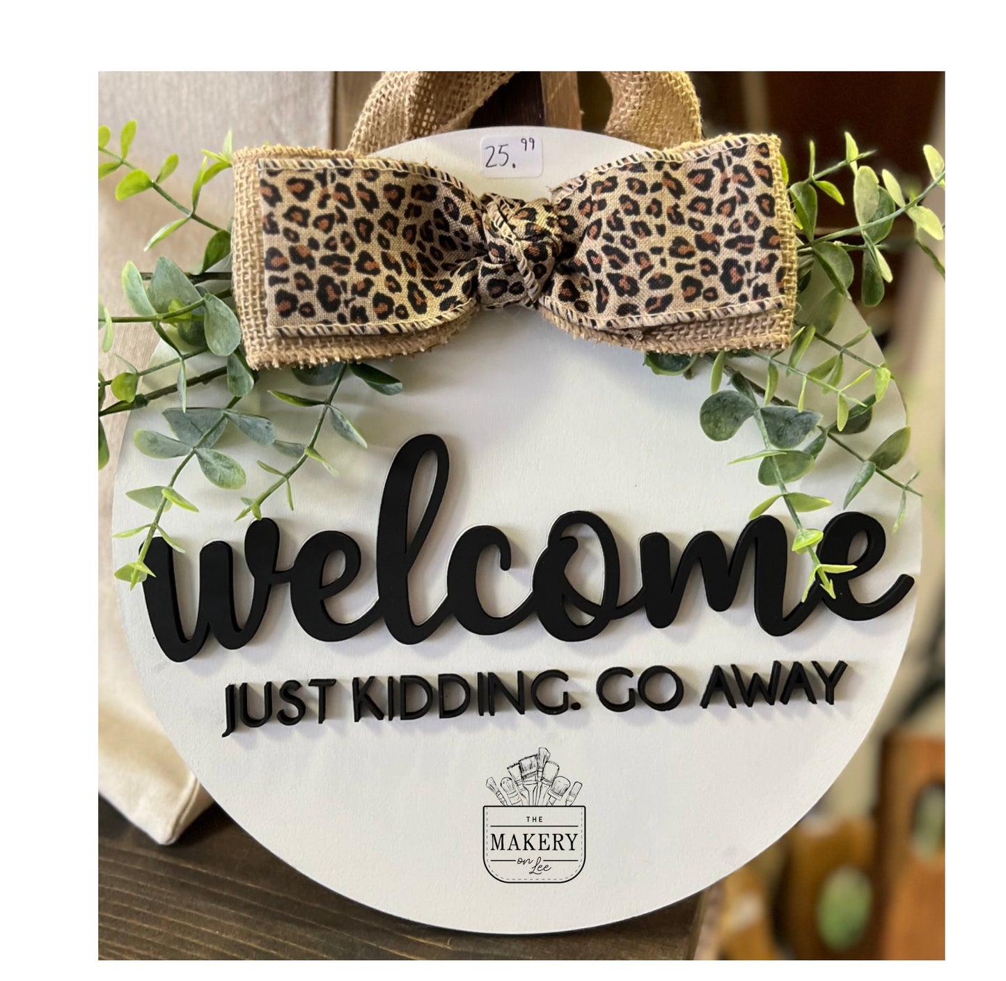 Welcome. Go Away
