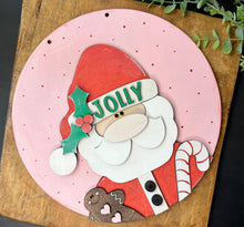 Load image into Gallery viewer, Jolly Santa Sign