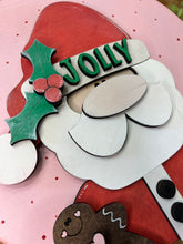 Load image into Gallery viewer, Jolly Santa Sign