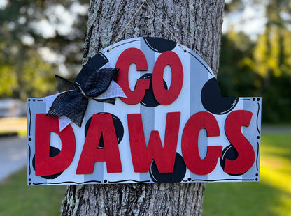 Game Day Door Sign