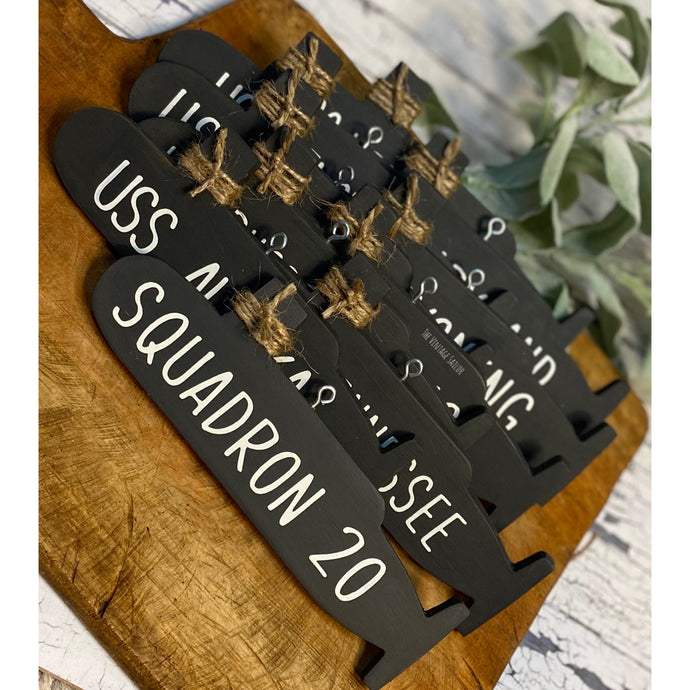 Farmhouse Submarine Ornament